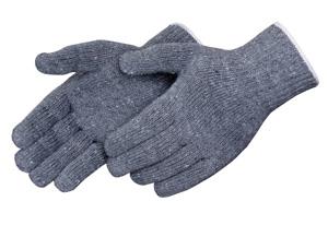 REGULAR WEIGHT GRAY STRING KNIT SMALL - General Purpose Gloves